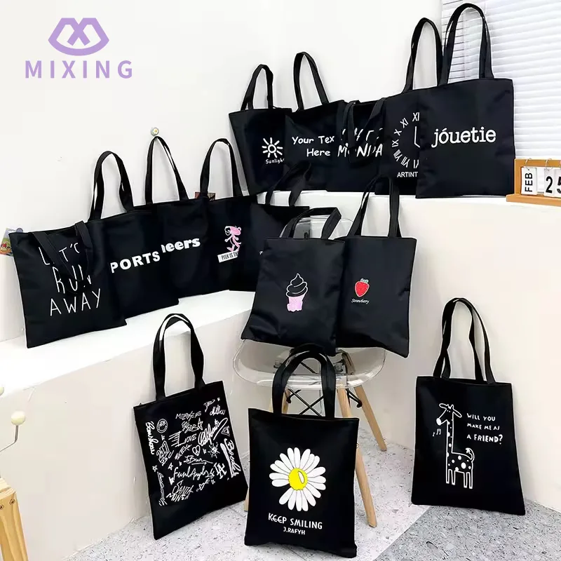 Katoenen shopper tas