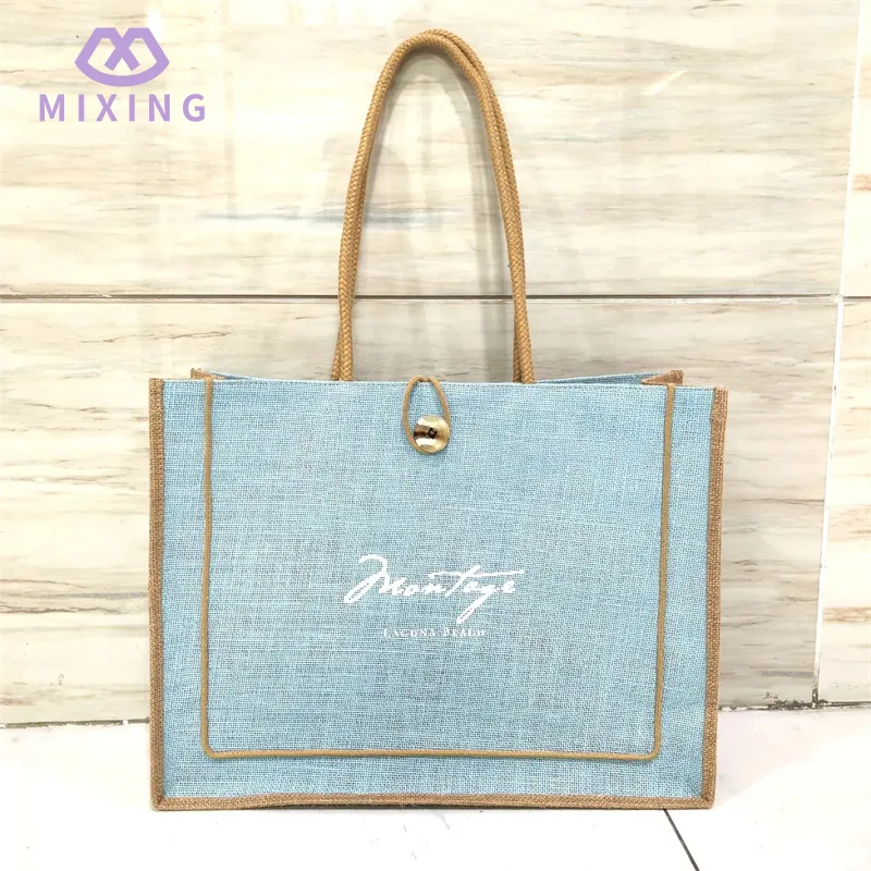 Jute Blurp Tote -tassen